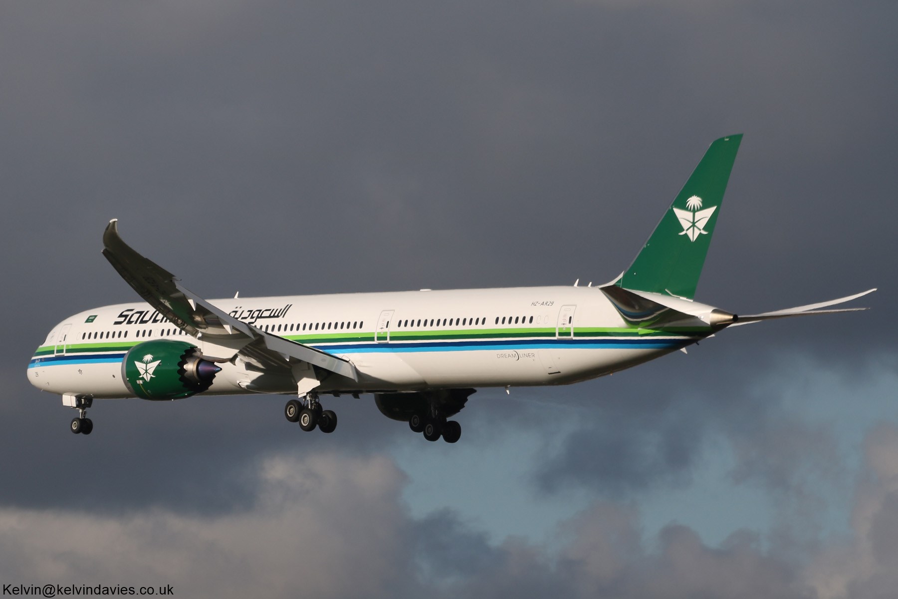 Saudi Arabian 787 HZ-AR29