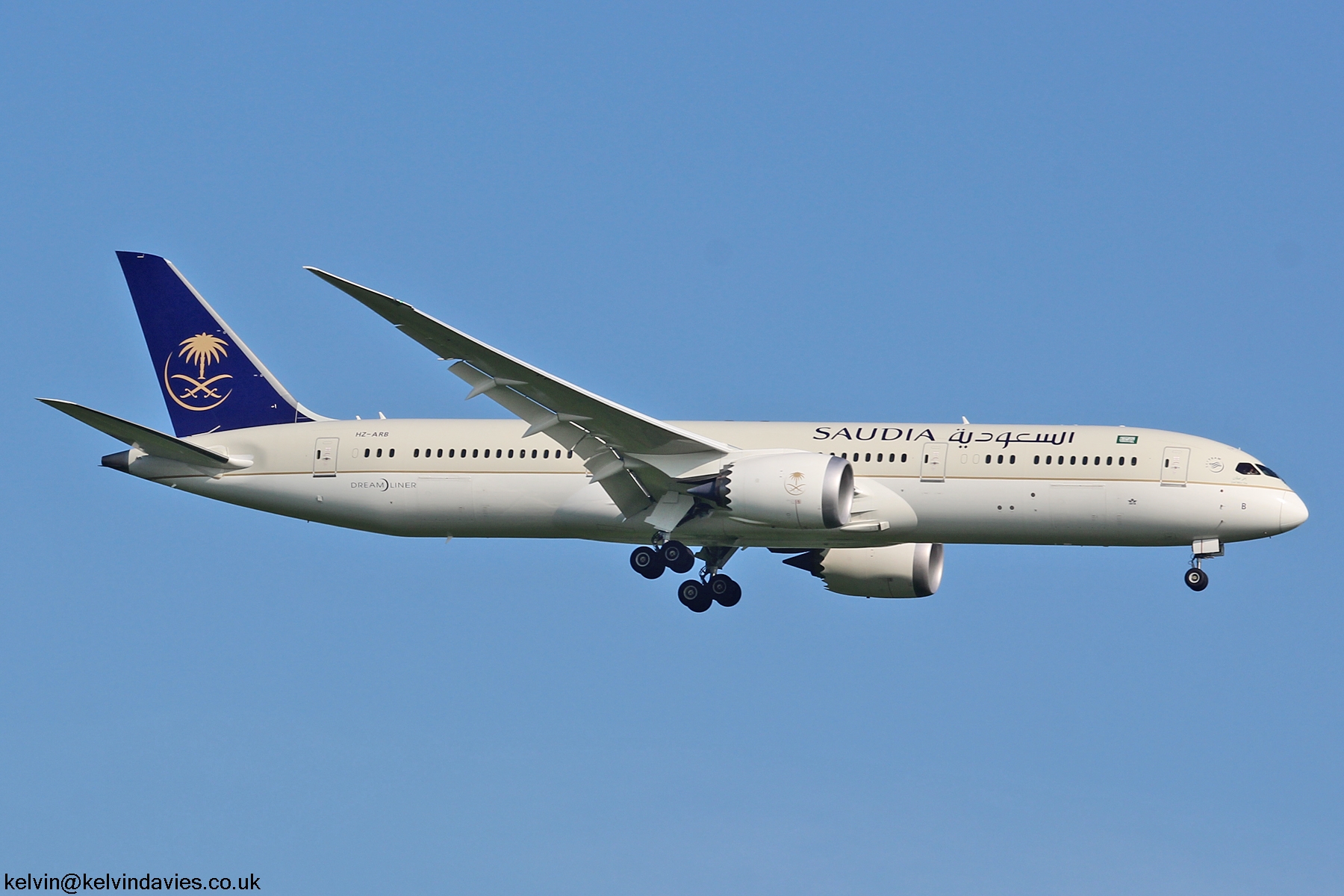 Saudi Arabian 787 HZ-ARB