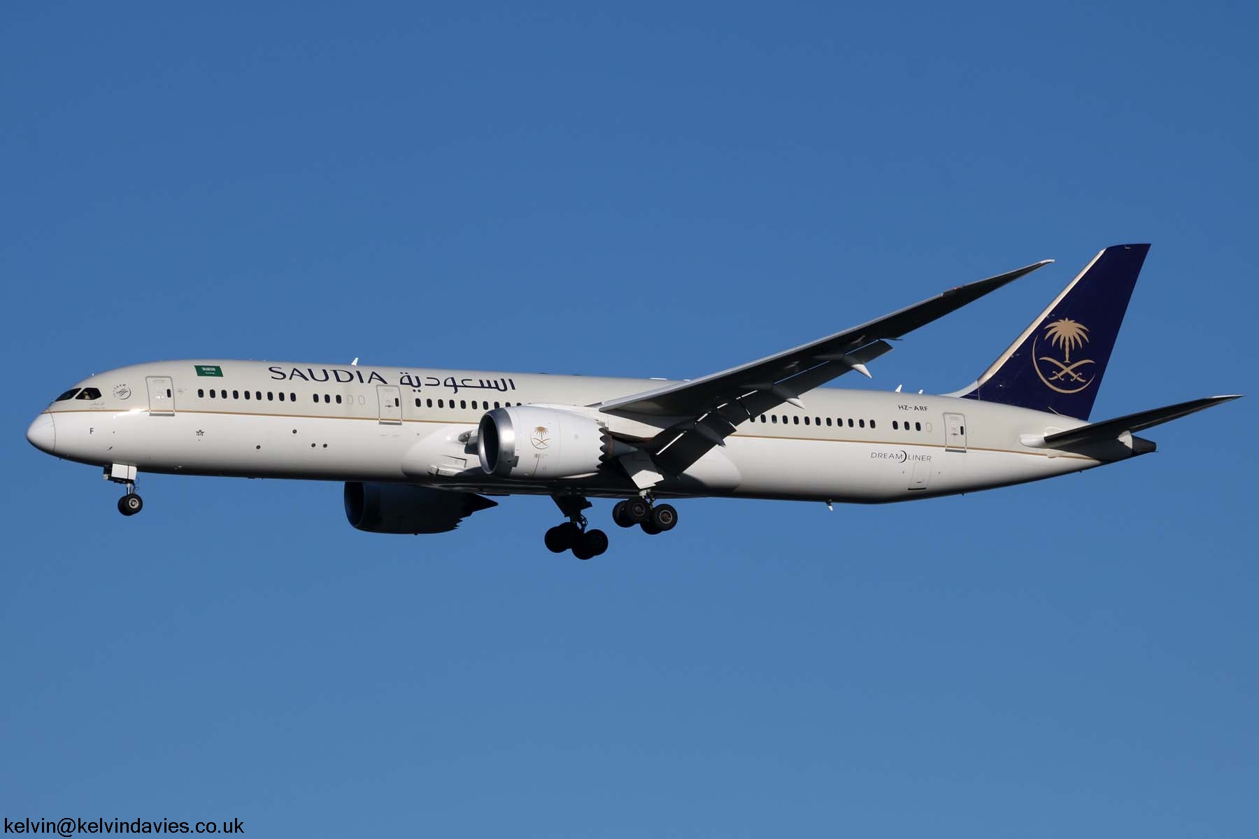 Saudi Arabian 787 HZ-ARF