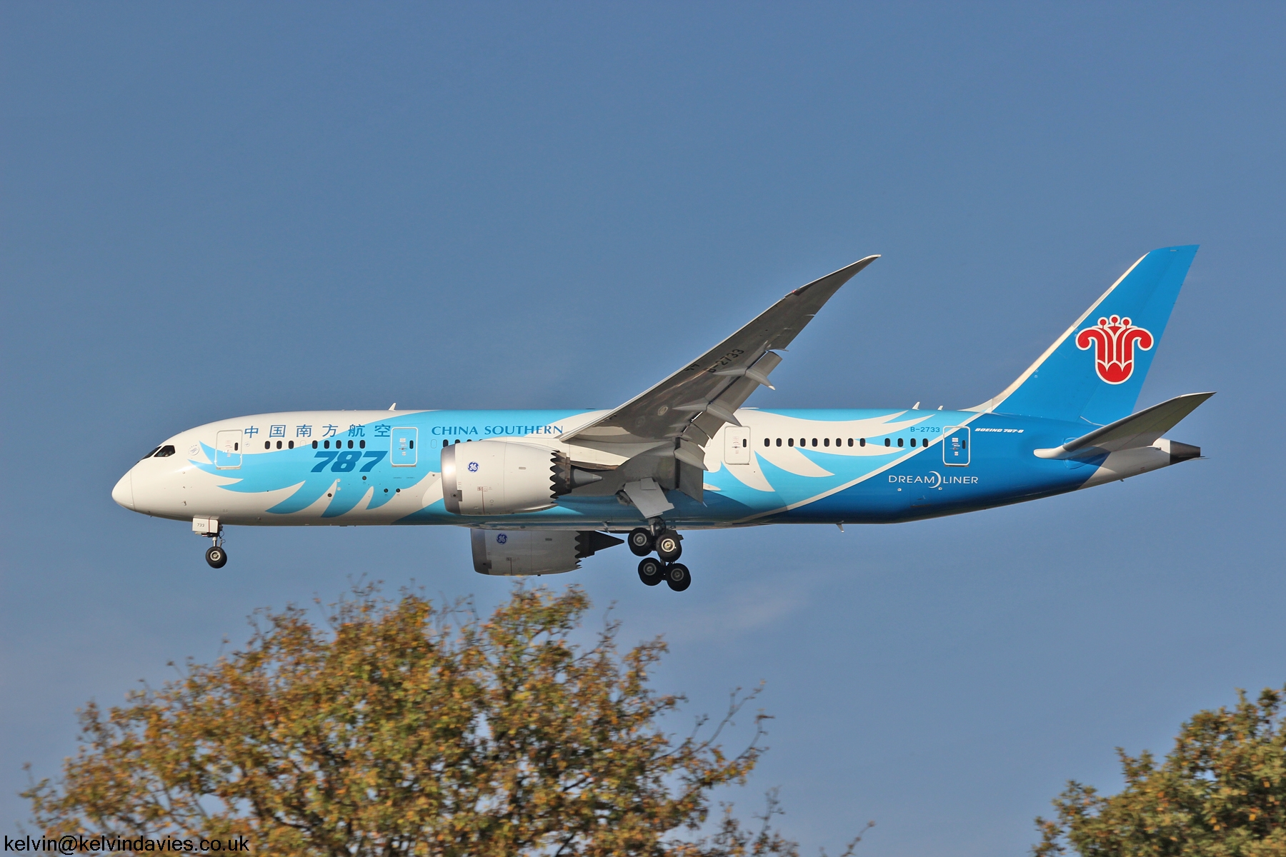 China Southern 787 B-2733