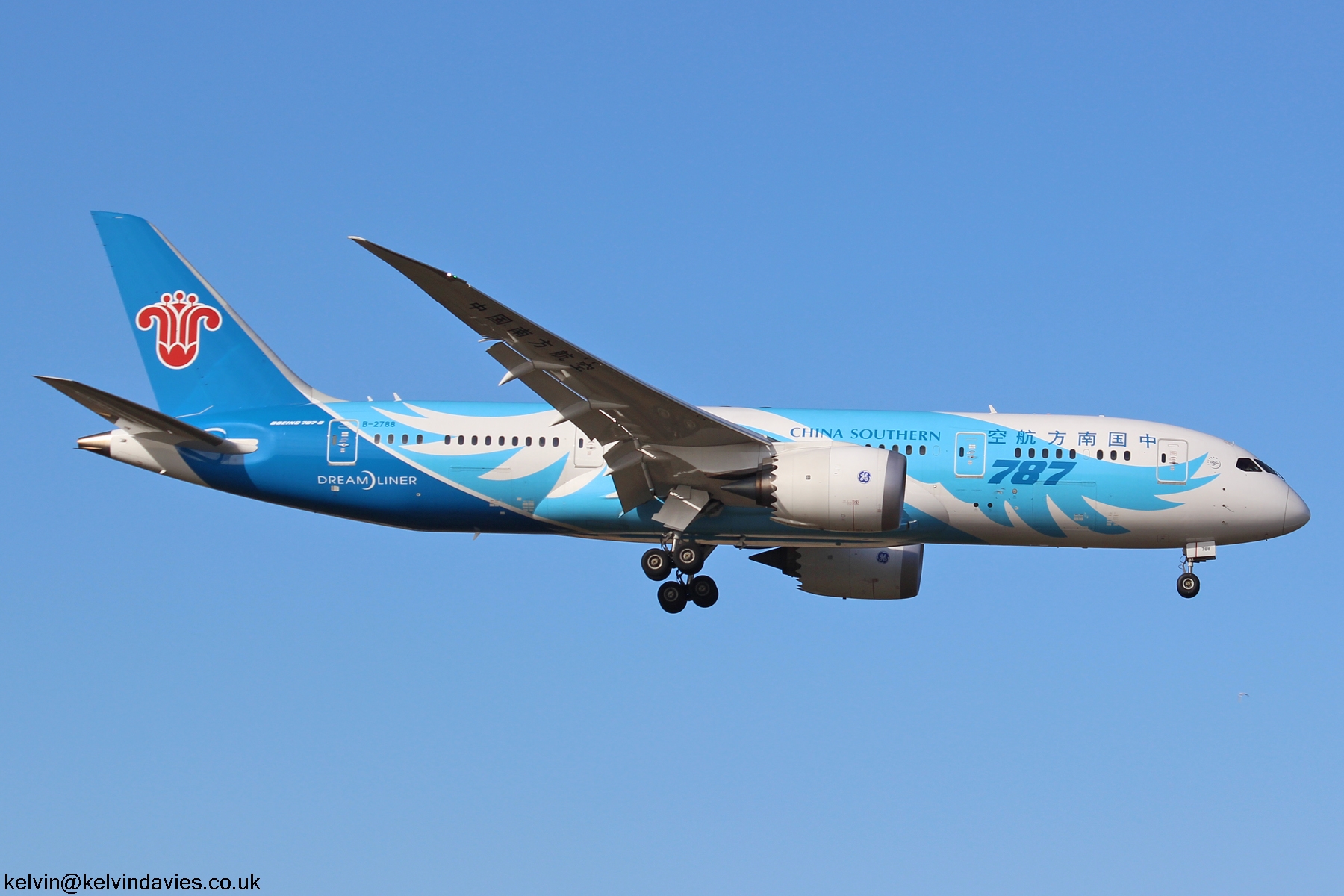 China Southern 787 B-2788