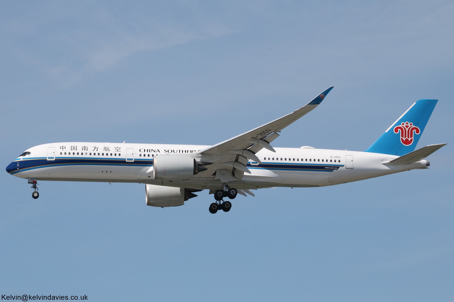 China Southern Airlines A350 B-30C0