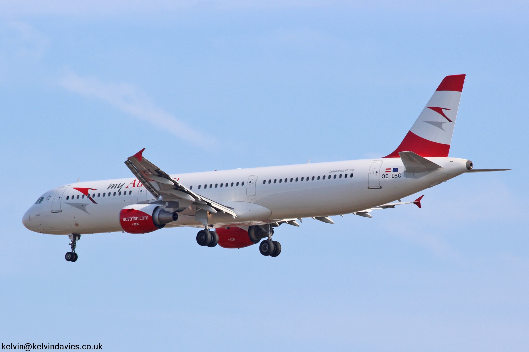 Austrian Airlines A321 OE-LBC