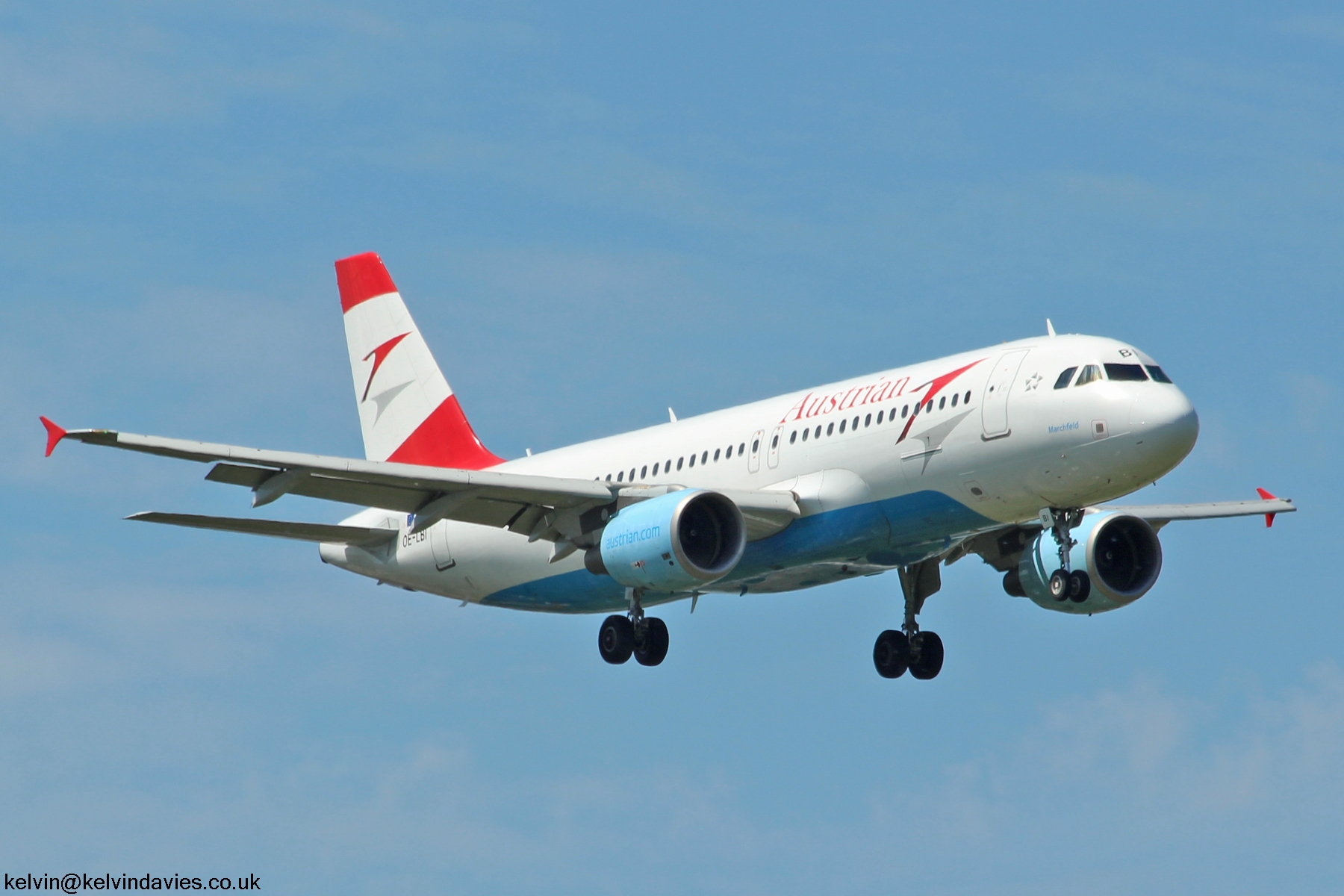 Austrian Airlines A320 OE-LBI