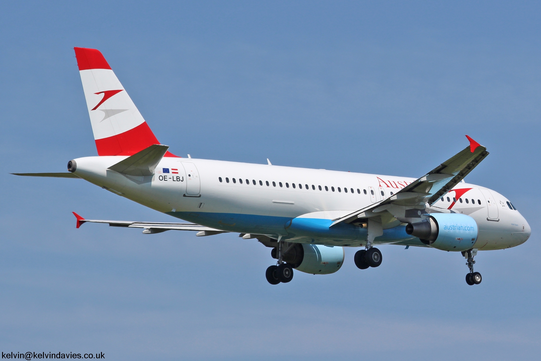 Austrian Airlines A320 OE-LBJ
