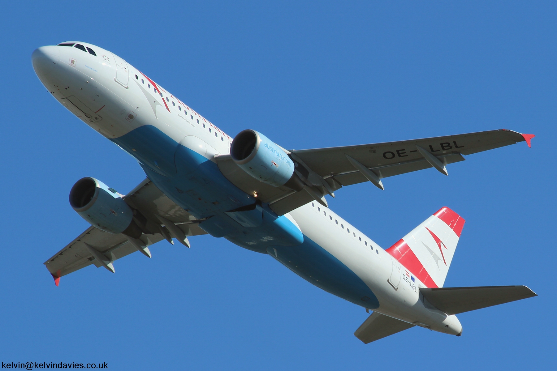 Austrian Airlines A320 OE-LBL