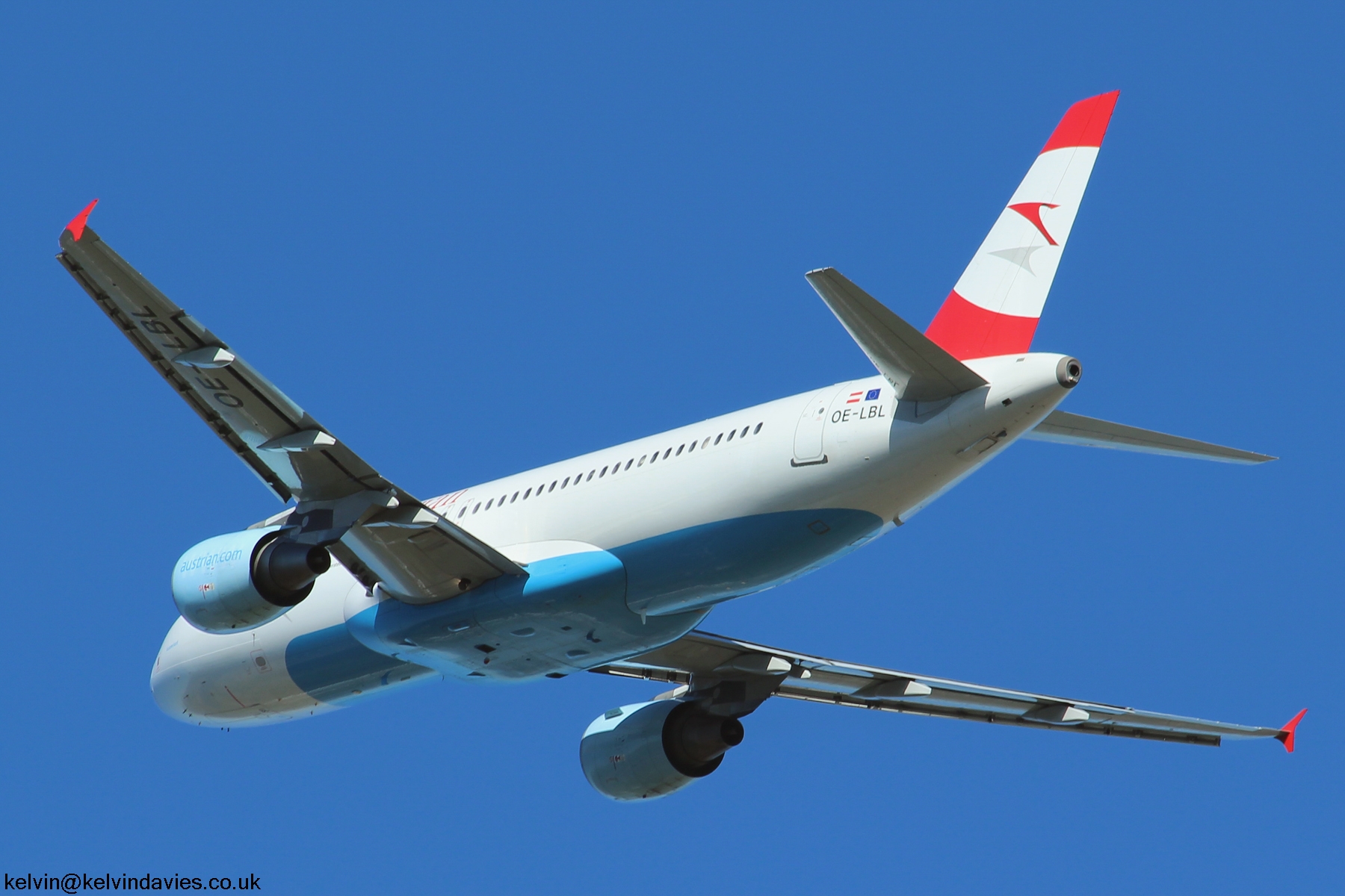 Austrian Airlines A320 OE-LBL