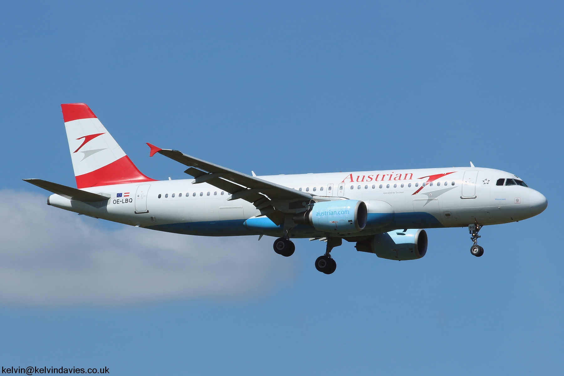 Austrian Airlines A320 OE-LBQ