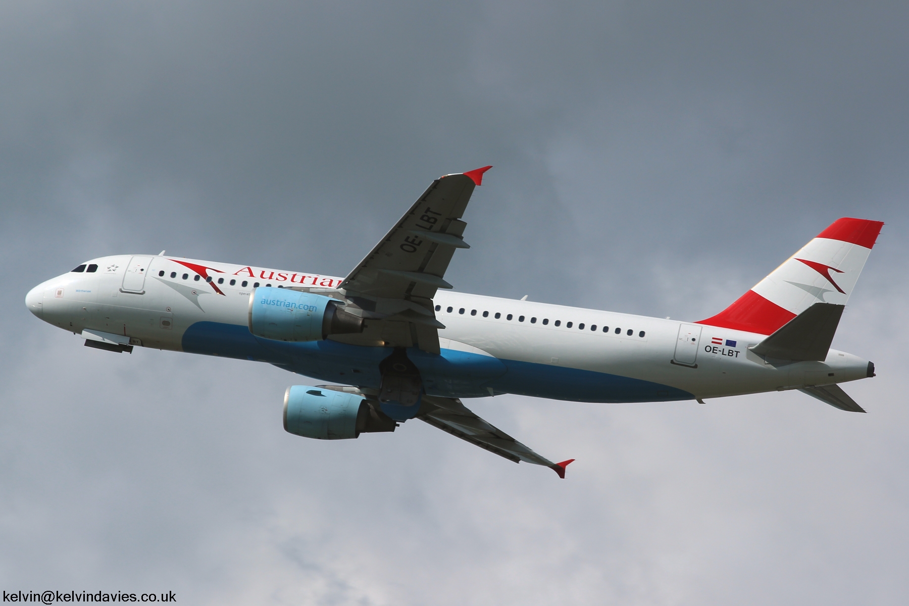 Austrian Airlines A320 OE-LBT