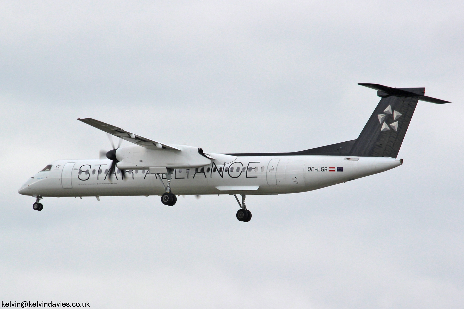 Austrian Airlines Dash 8 OE-LGR