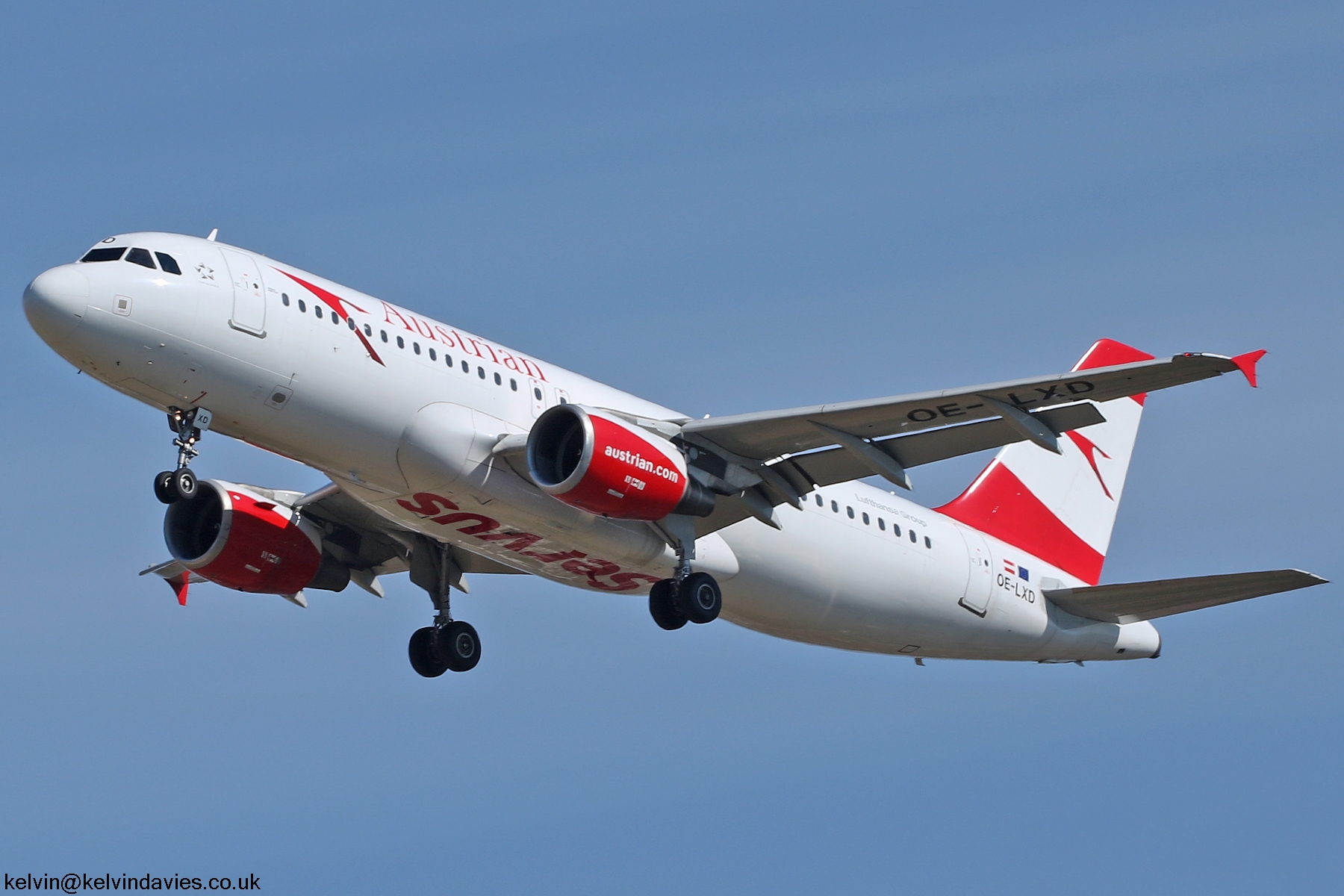 Austrian Airlines A320 OE-LXD