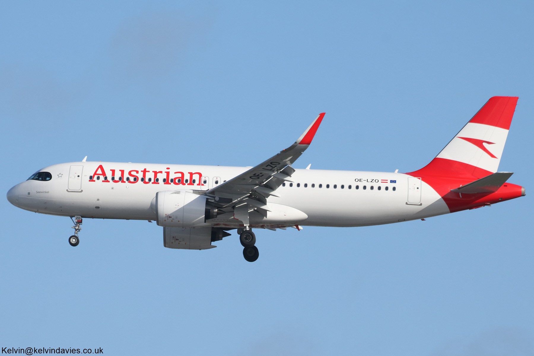 Austrian Airlines A320 OE-LZO