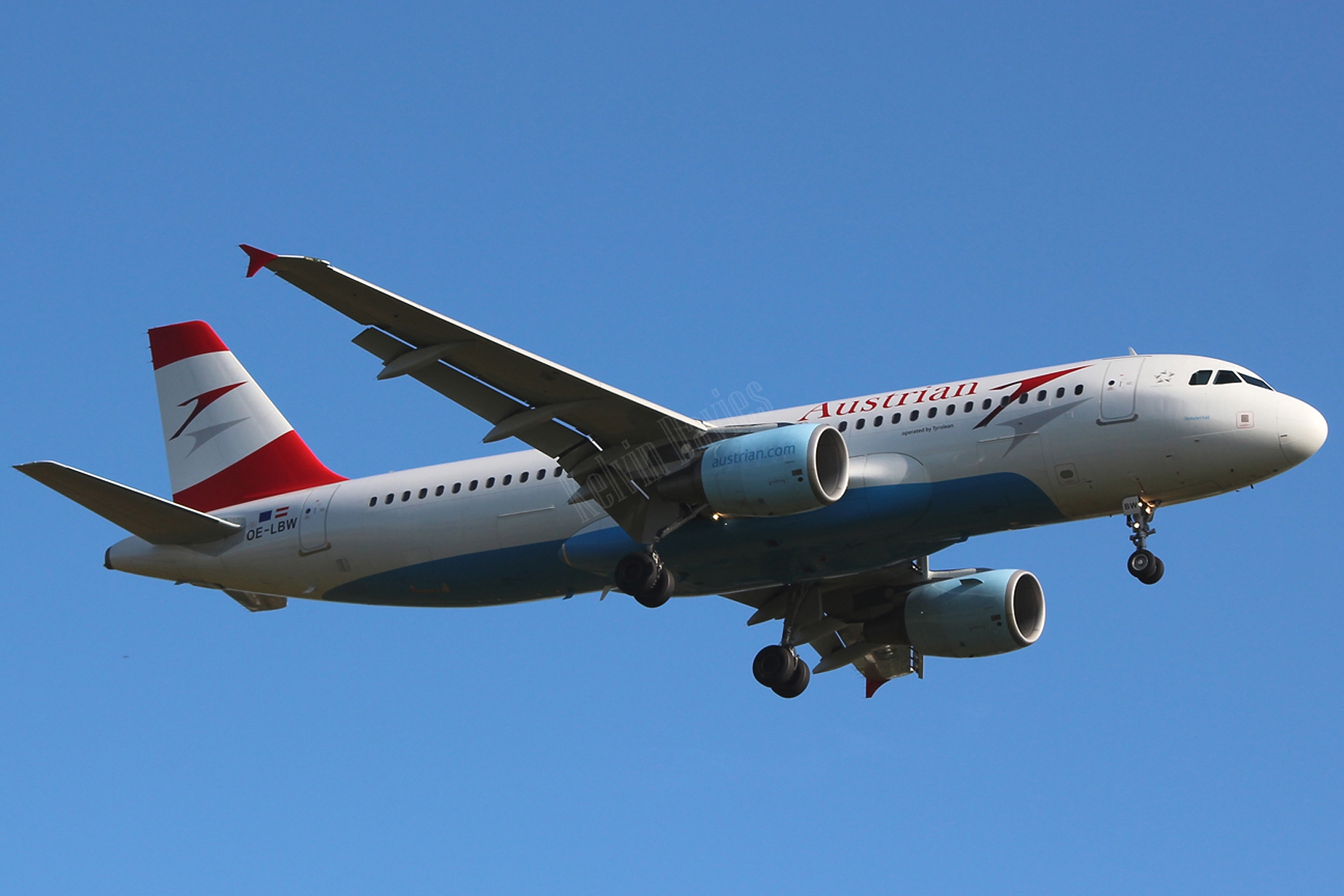 Austrian Airlines A320 OE-LBW