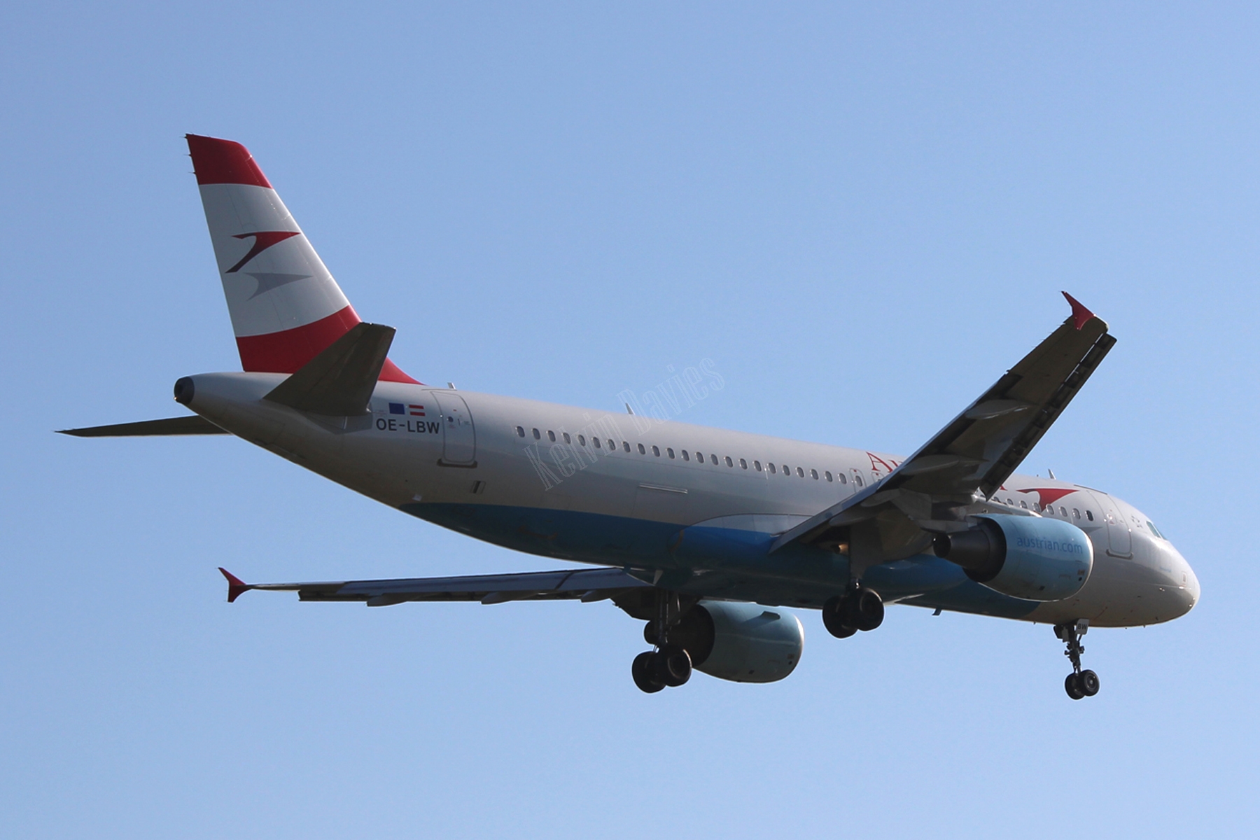 Austrian Airlines A320 OE-LBW