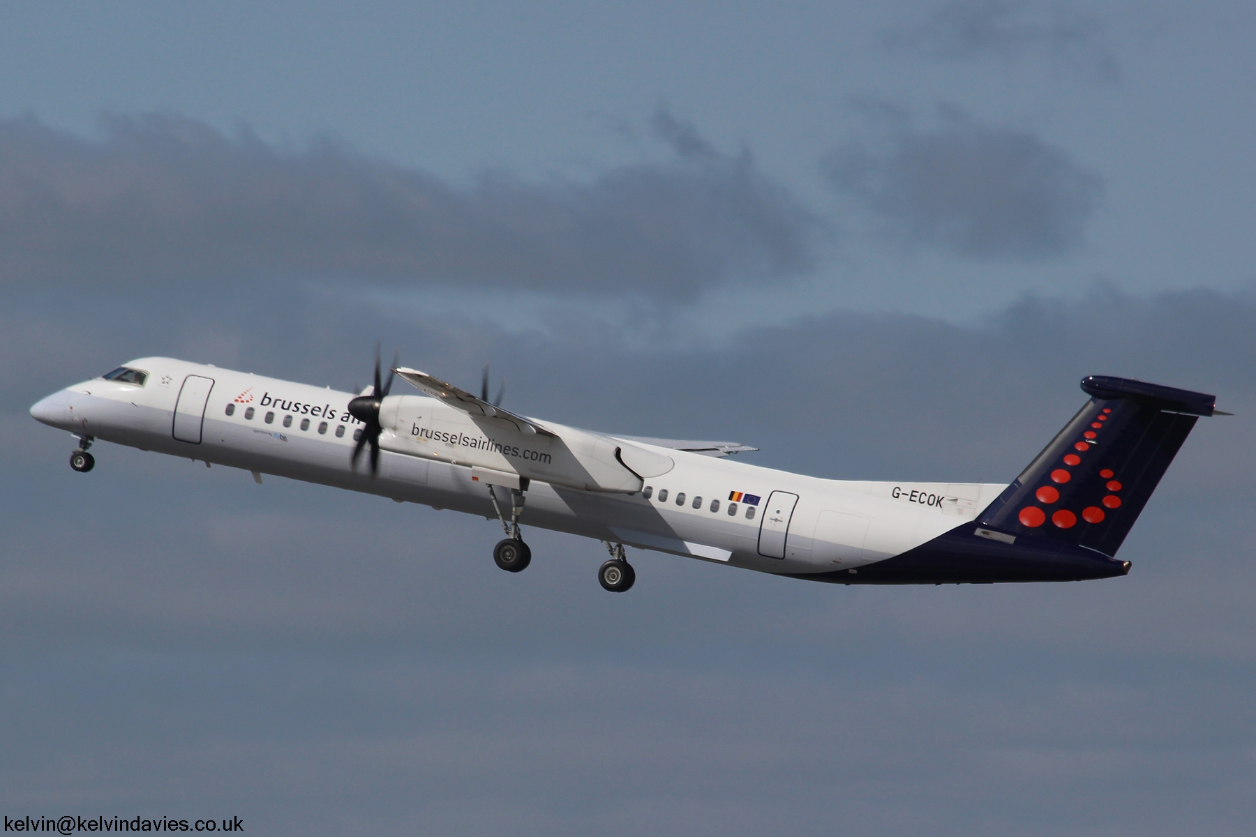 Brussels Airlines Dash 8 G-ECOK