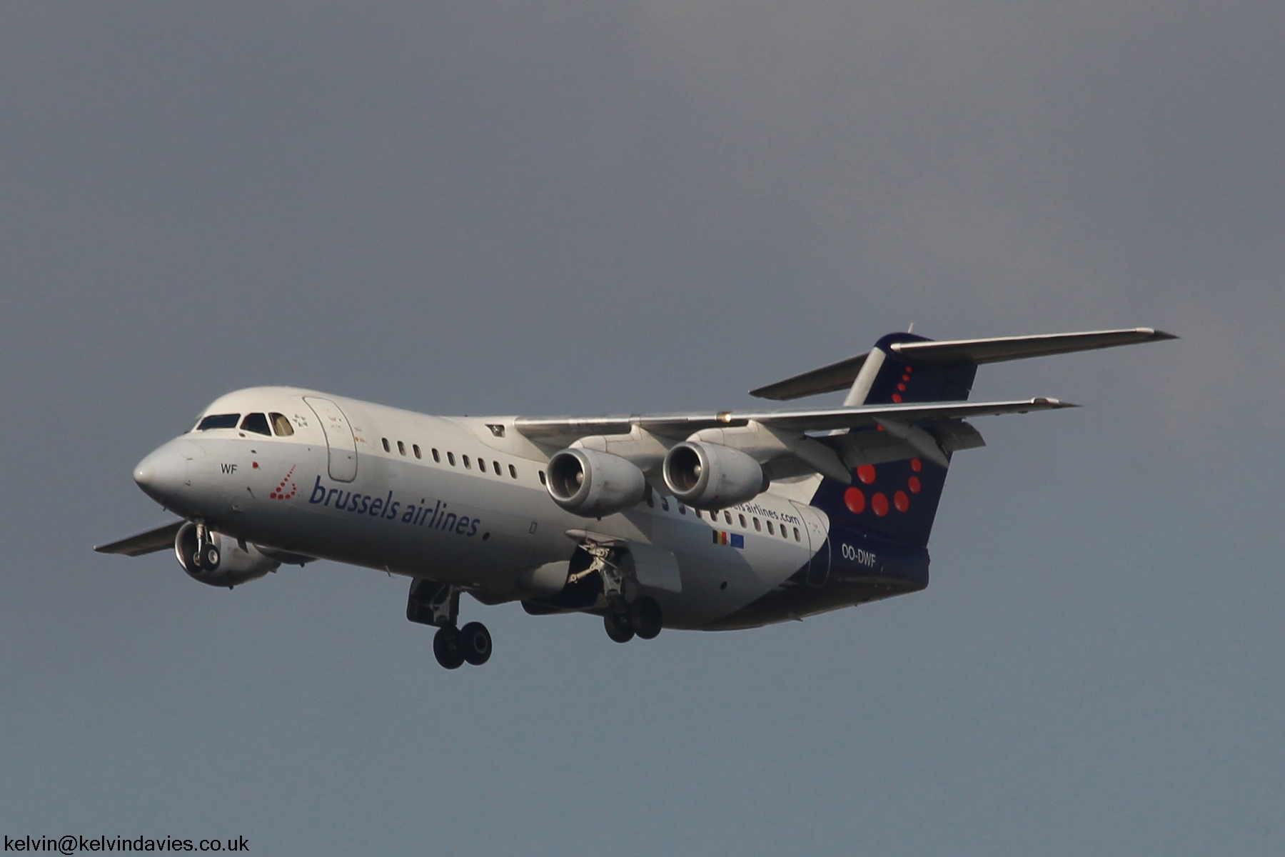 Brussels Airlines Avro 146 OO-DWF