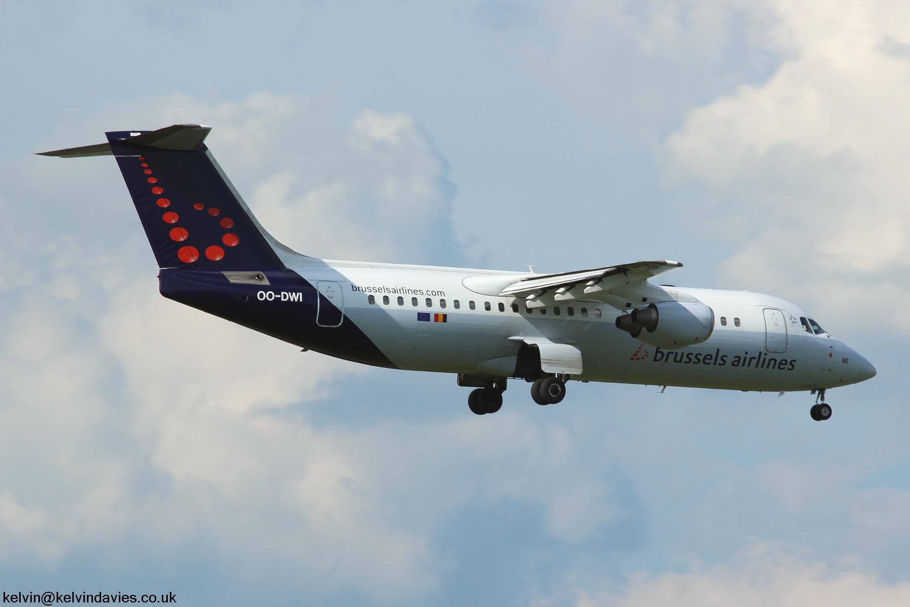 Brussels Airlines RJ100 OO-DWI