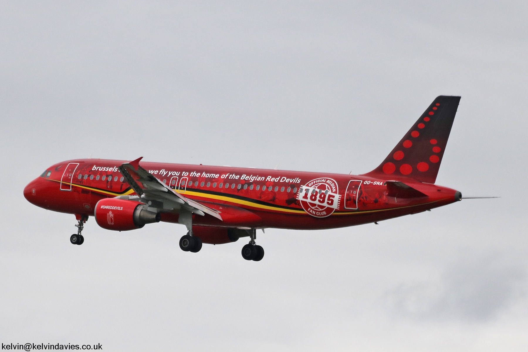 Brussels Airlines A320 OO-SNA