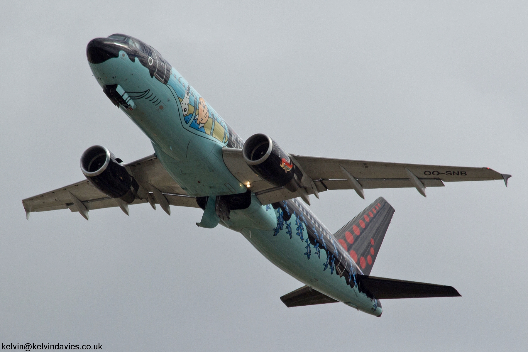 Brussels Airlines A320 OO-SNB
