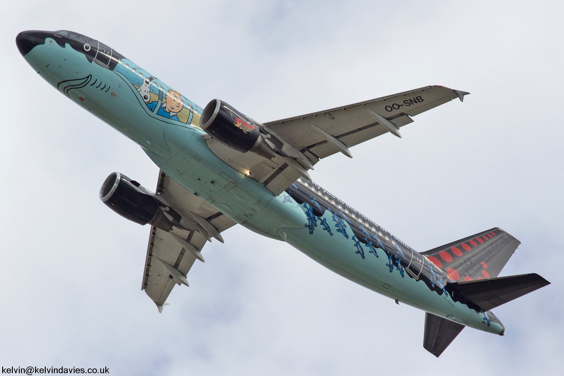 Brussels Airlines A320 OO-SNB