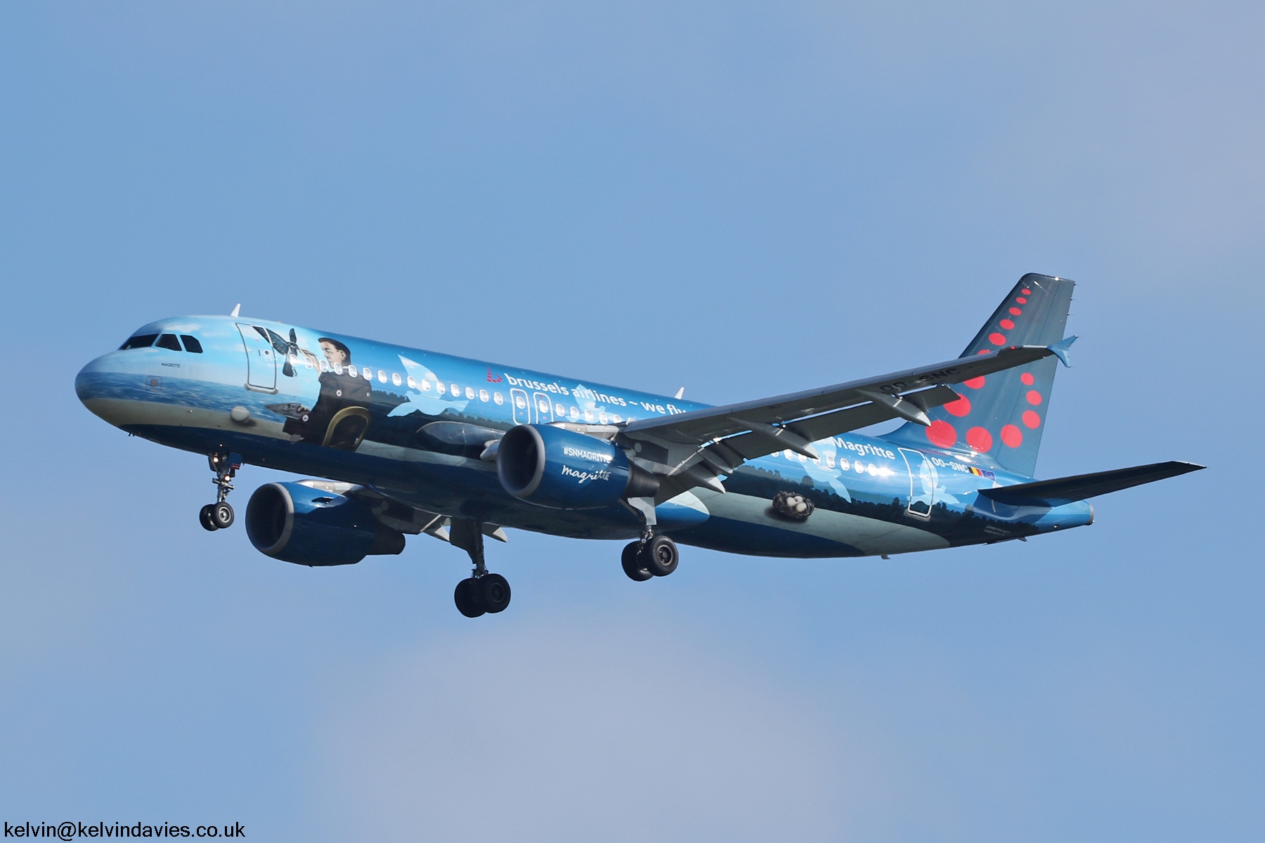 Brussels Airlines A320 OO-SNC