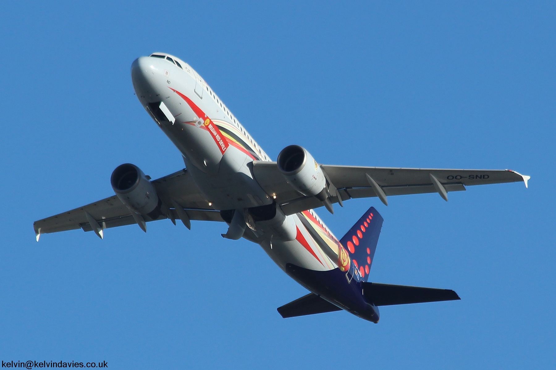 Brussels Airlines A320 OO-SND