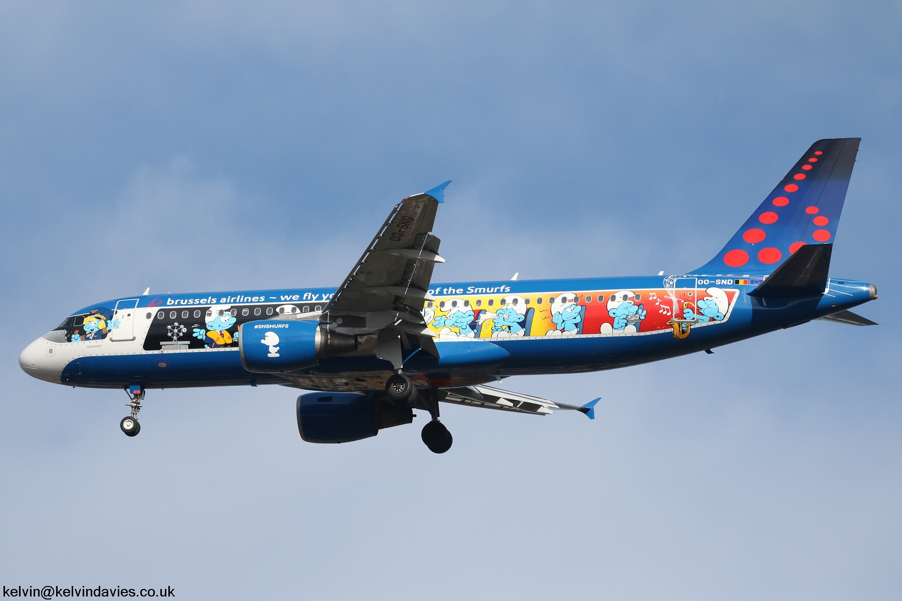 Brussels Airlines A320 OO-SND