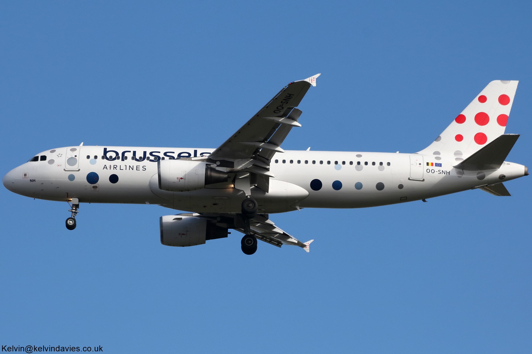 Brussels Airlines A320 OO-SNH