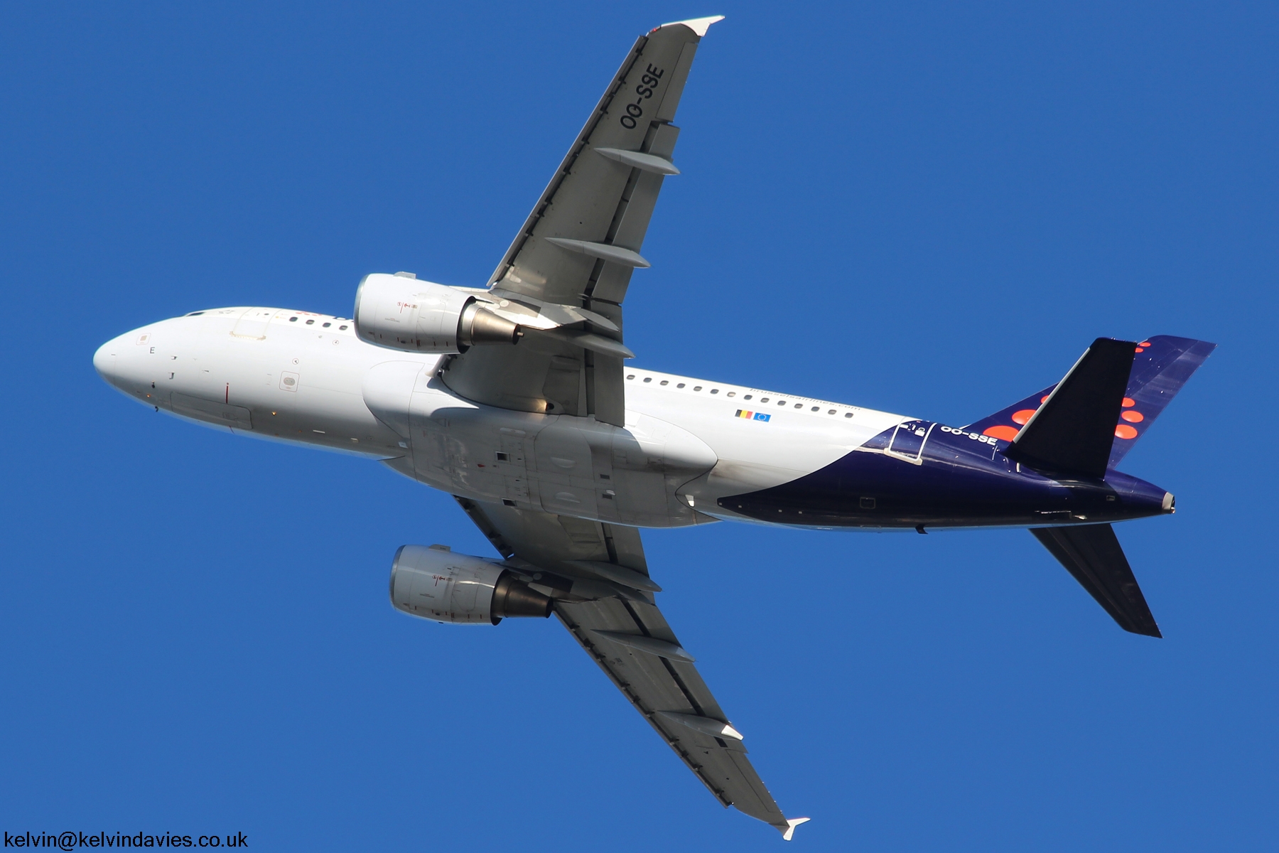 Brussels Airlines A319 OO-SSE