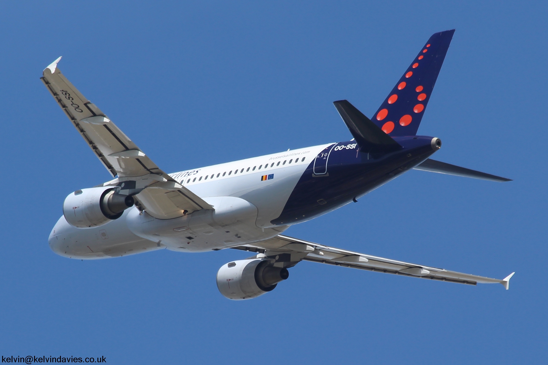 Brussels Airlines A319 OO-SSI