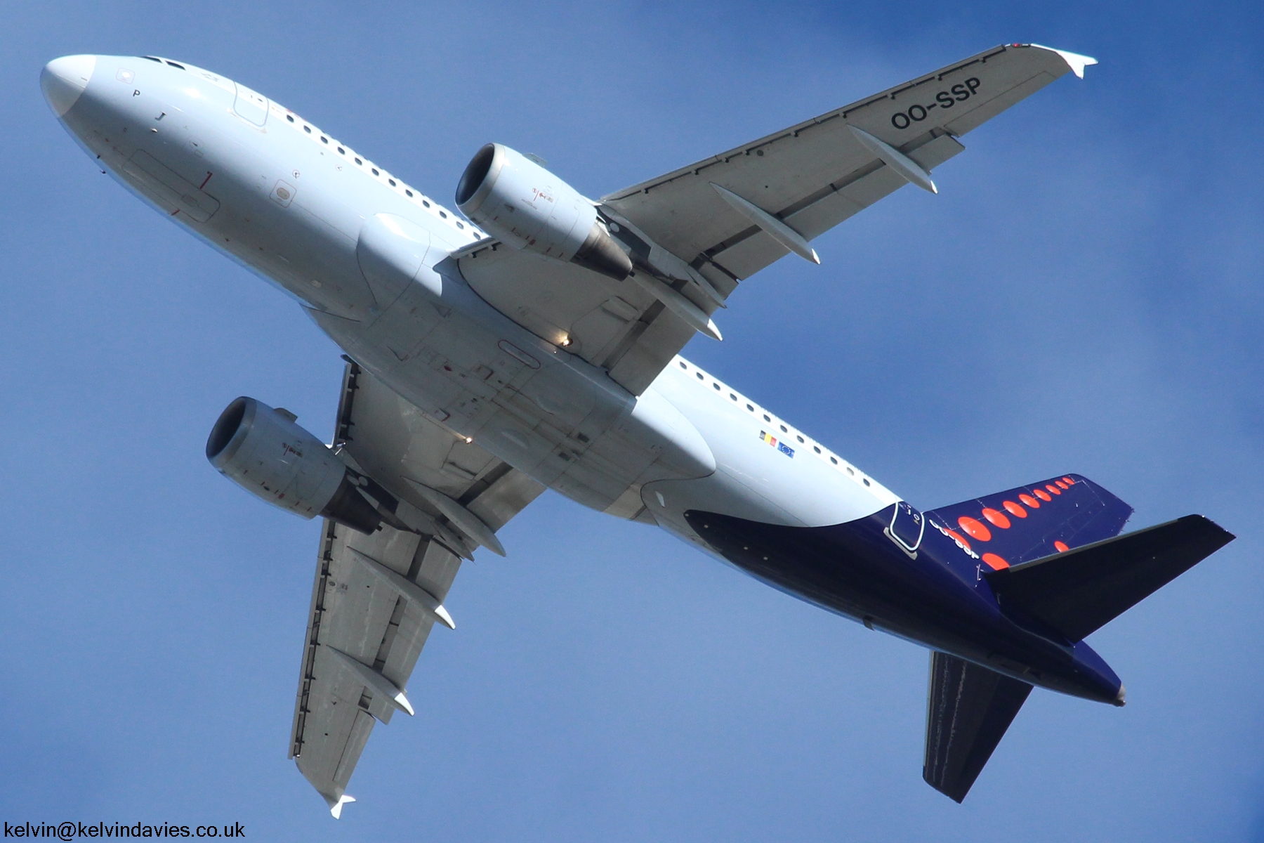 Brussels Airlines A319 OO-SSP