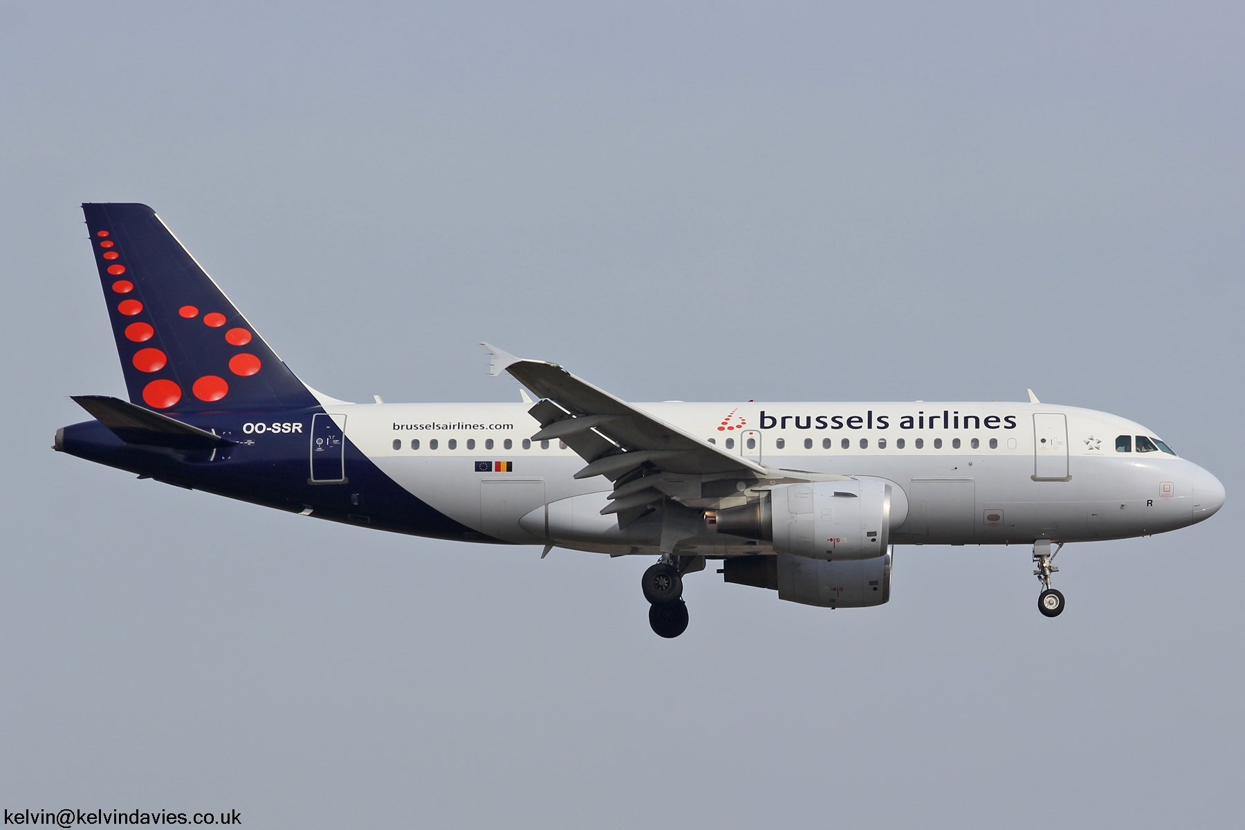 Brussels Airlines A319 OO-SSR
