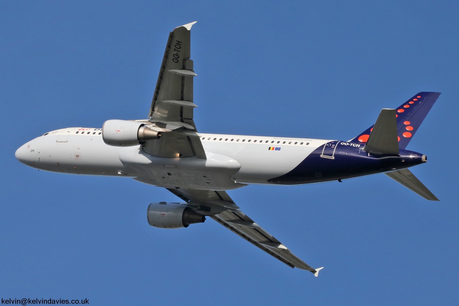 Brussels Airlines A320 OO-TCH