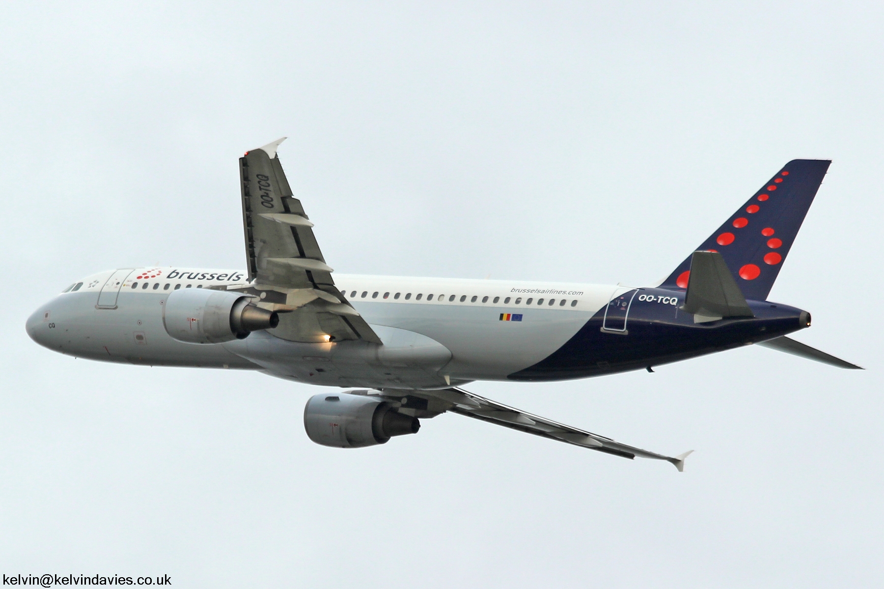 Brussels Airlines A320 OO-TCQ