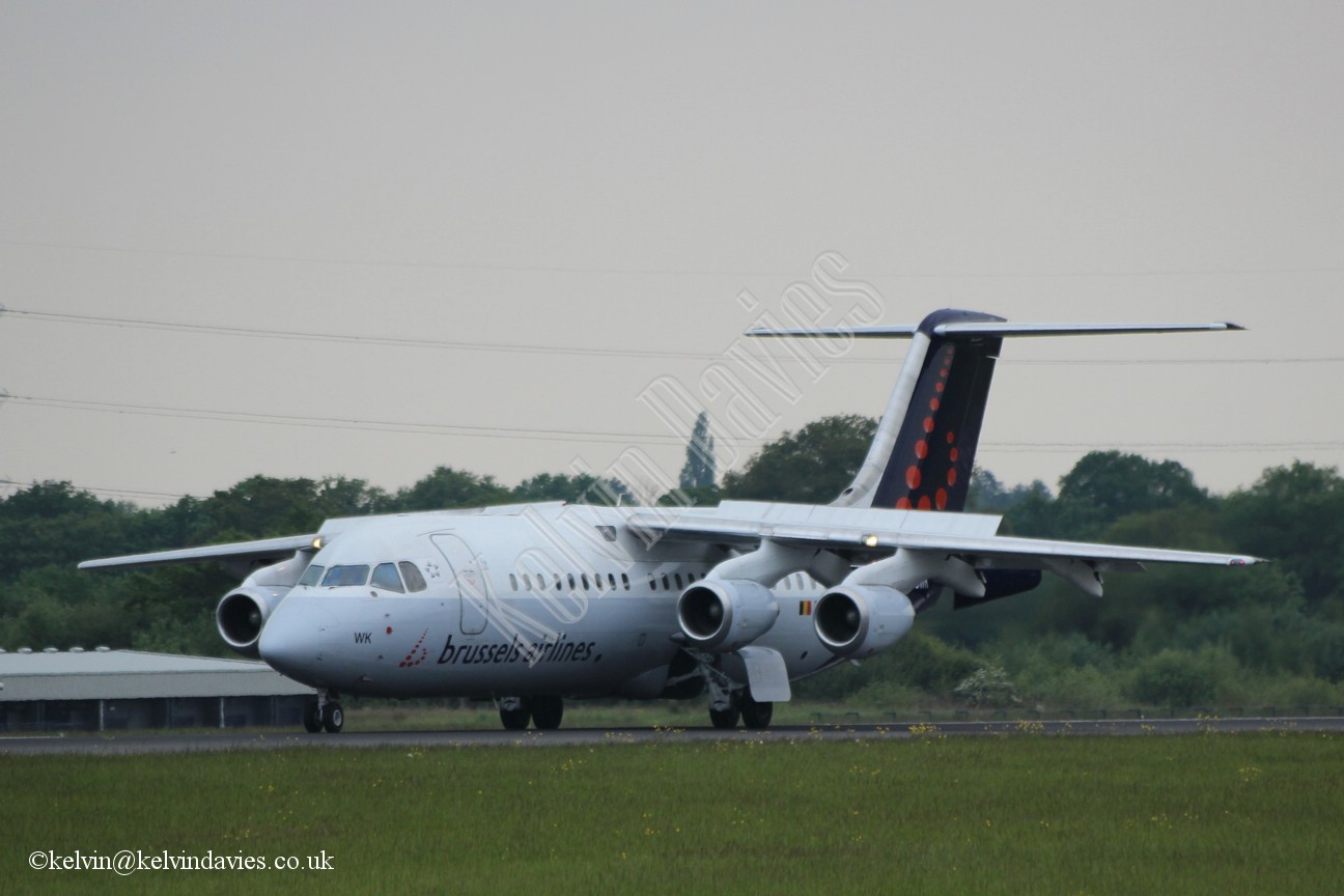 Brussels Airlines Avro RJ100 OO-DWK
