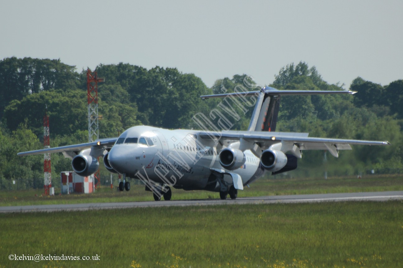 Brussels Airlines RJ100 OO-DWC