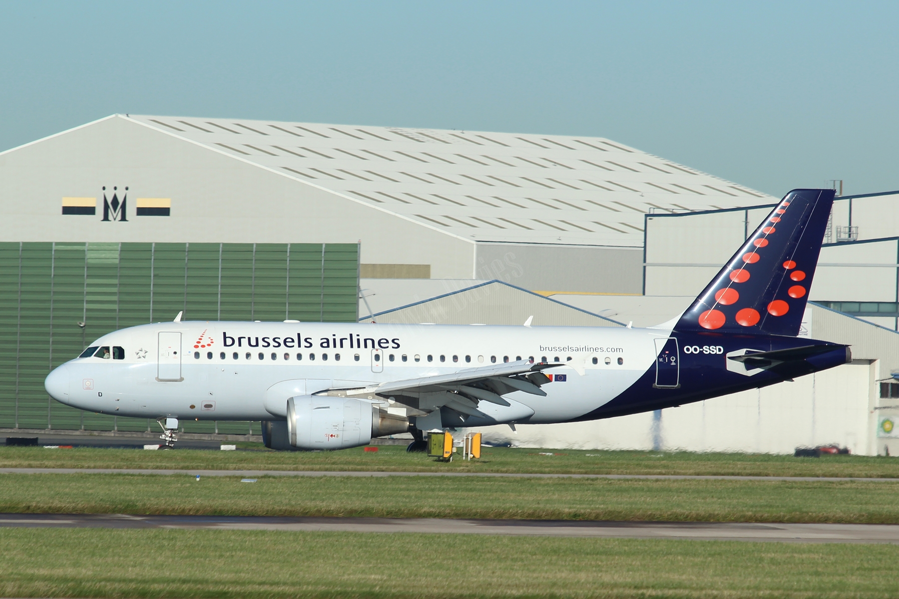 Brussels Airlines A319 OO-SSD
