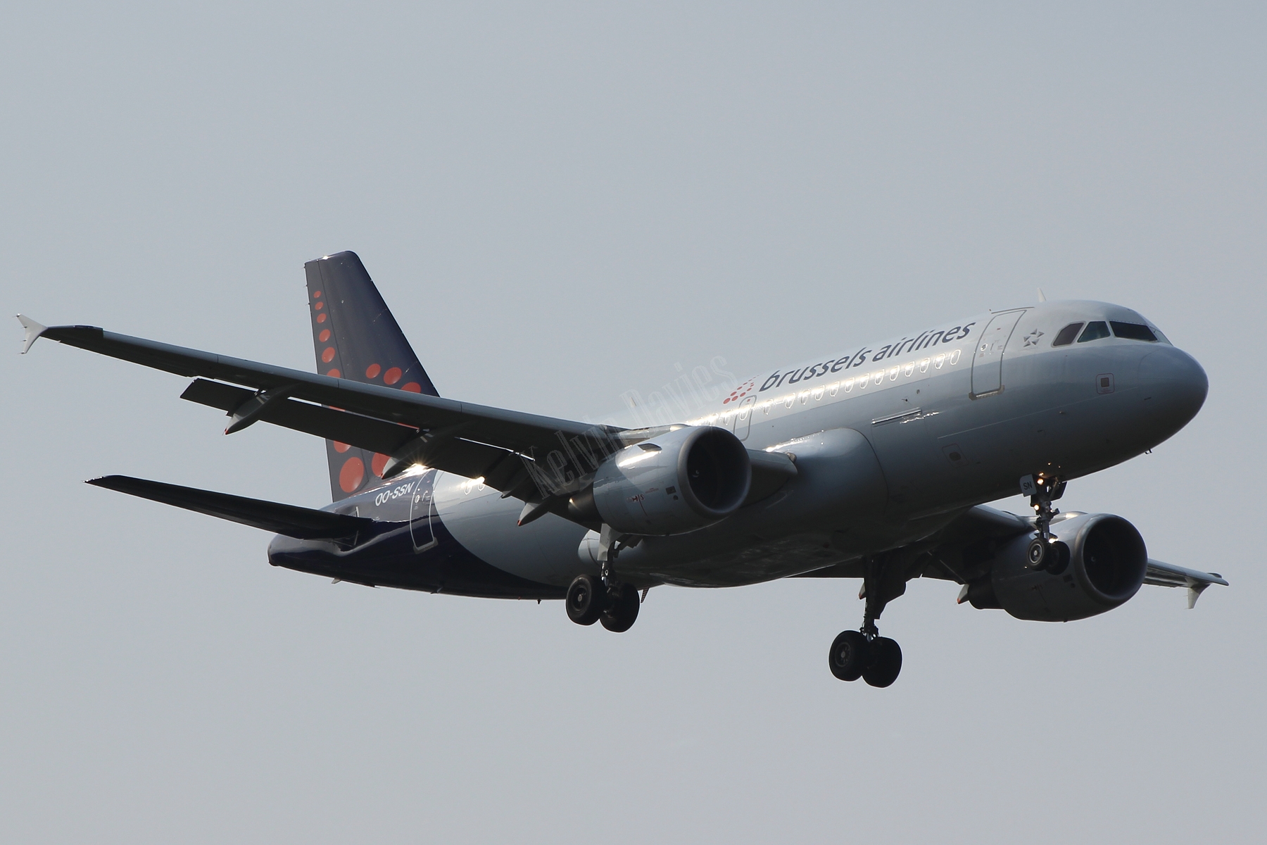 Brussels Airlines A319 OO-SSN