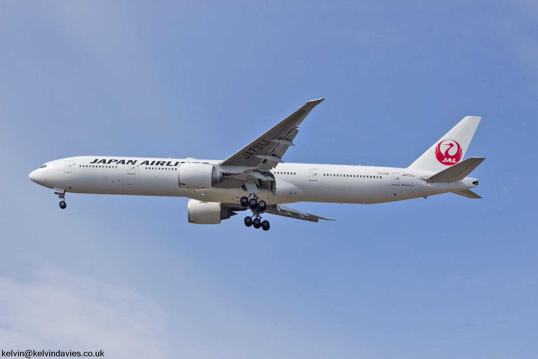 Japan Airlines 777 JA731J