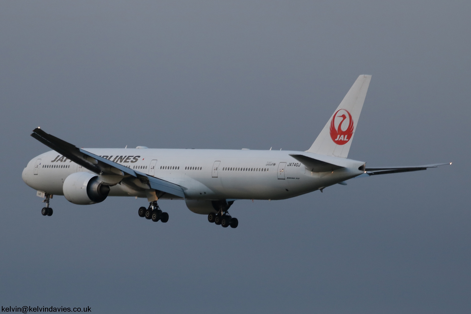 Japan Airlines 777 JA740J