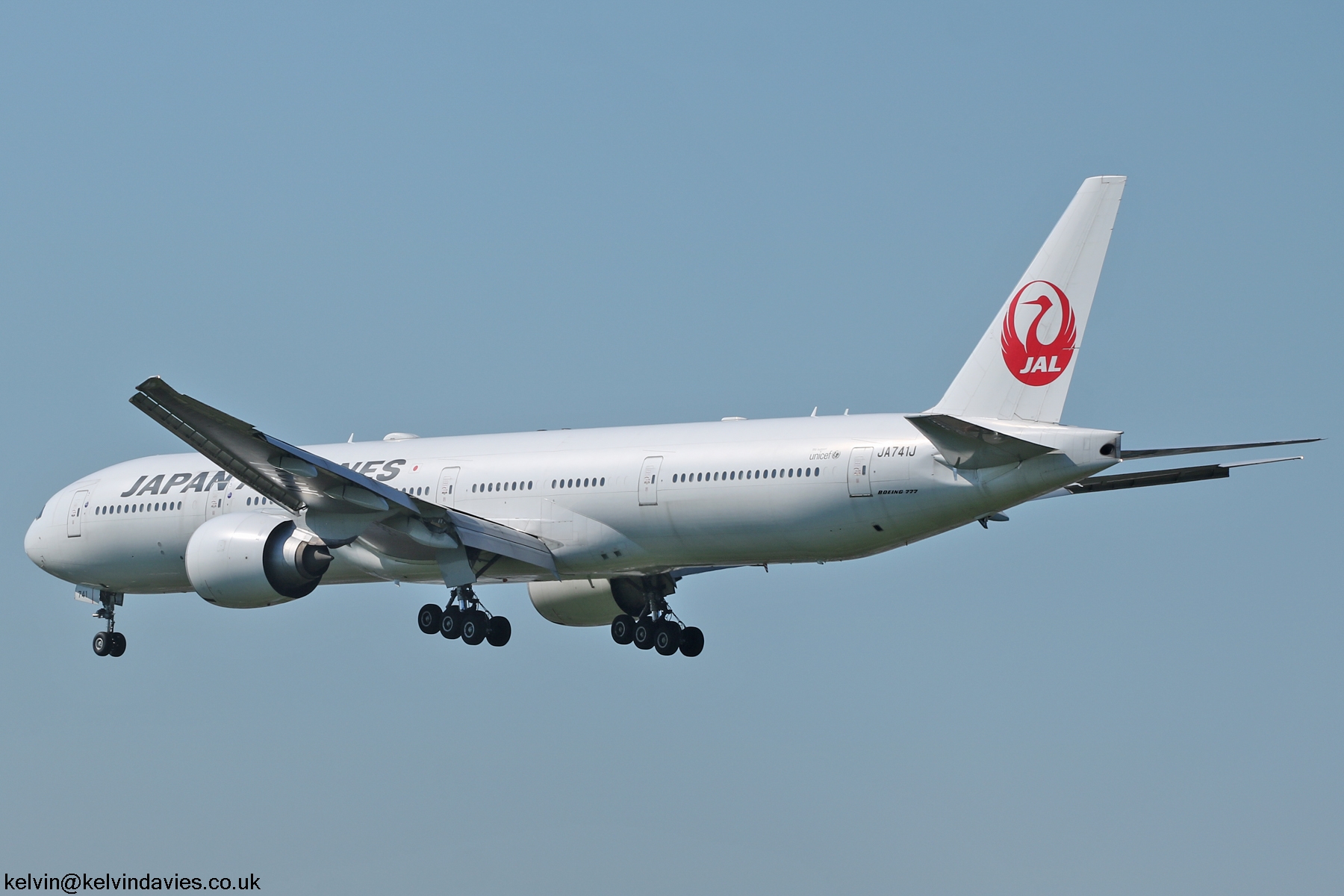 Japan Airlines 777 JA741J