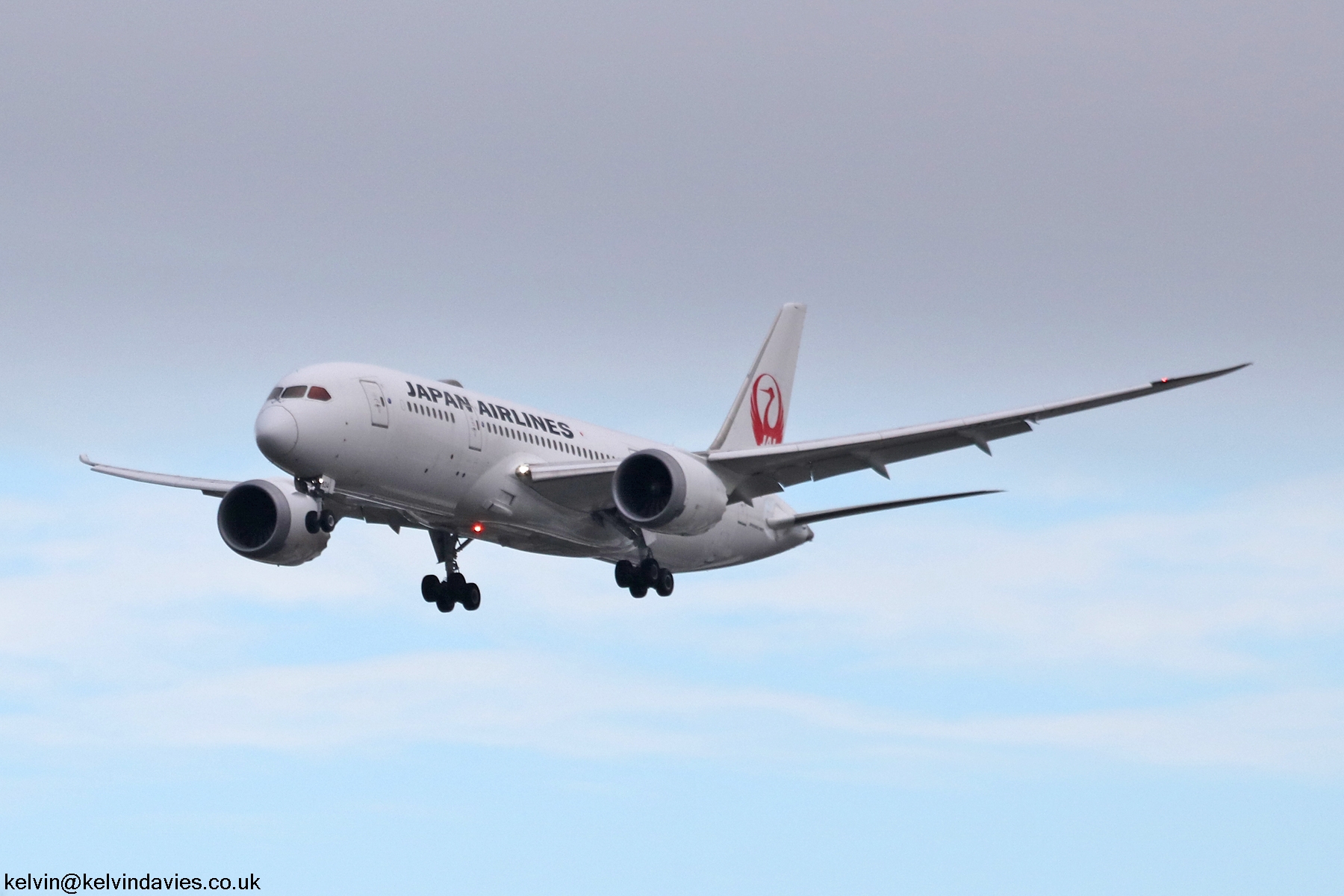 Japan Airlines 787 JA834J