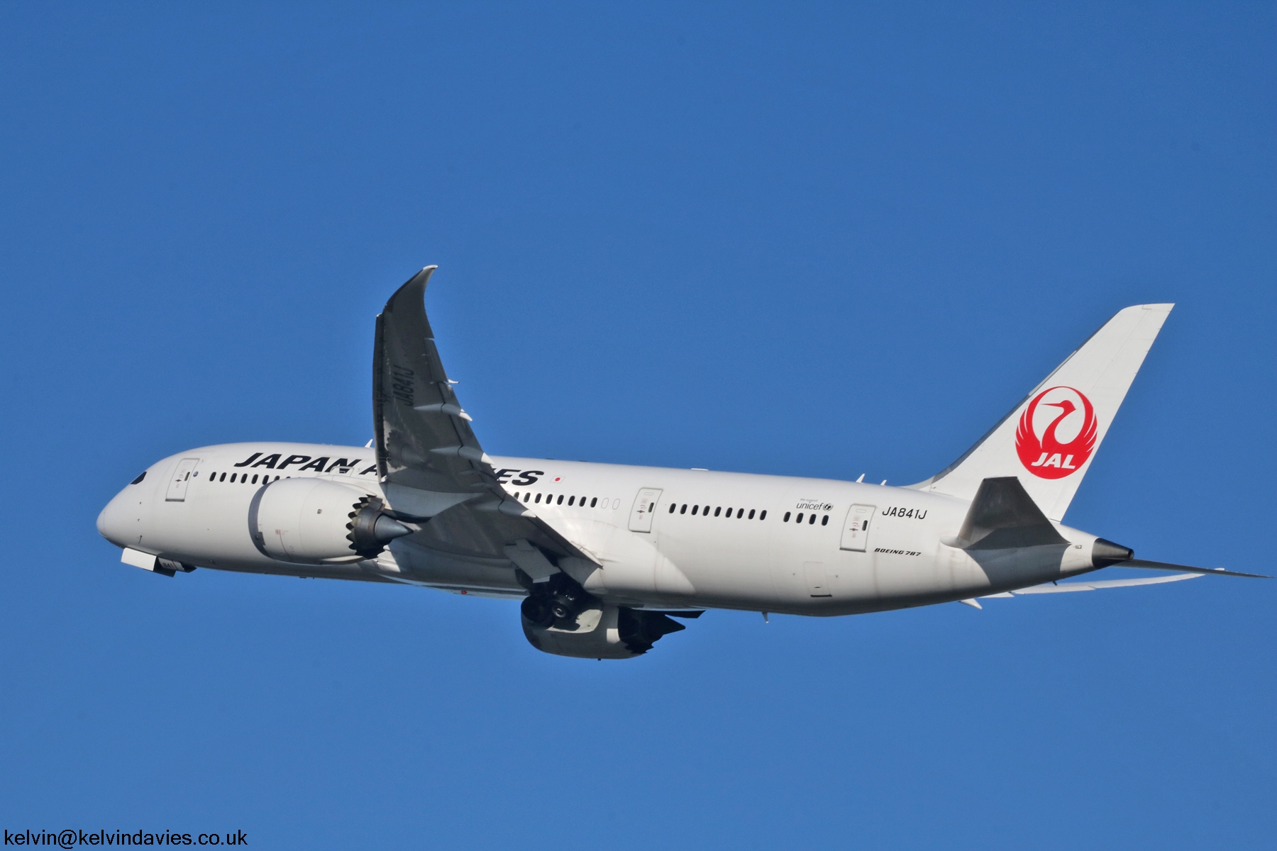 Japan Airlines 787 JA841J