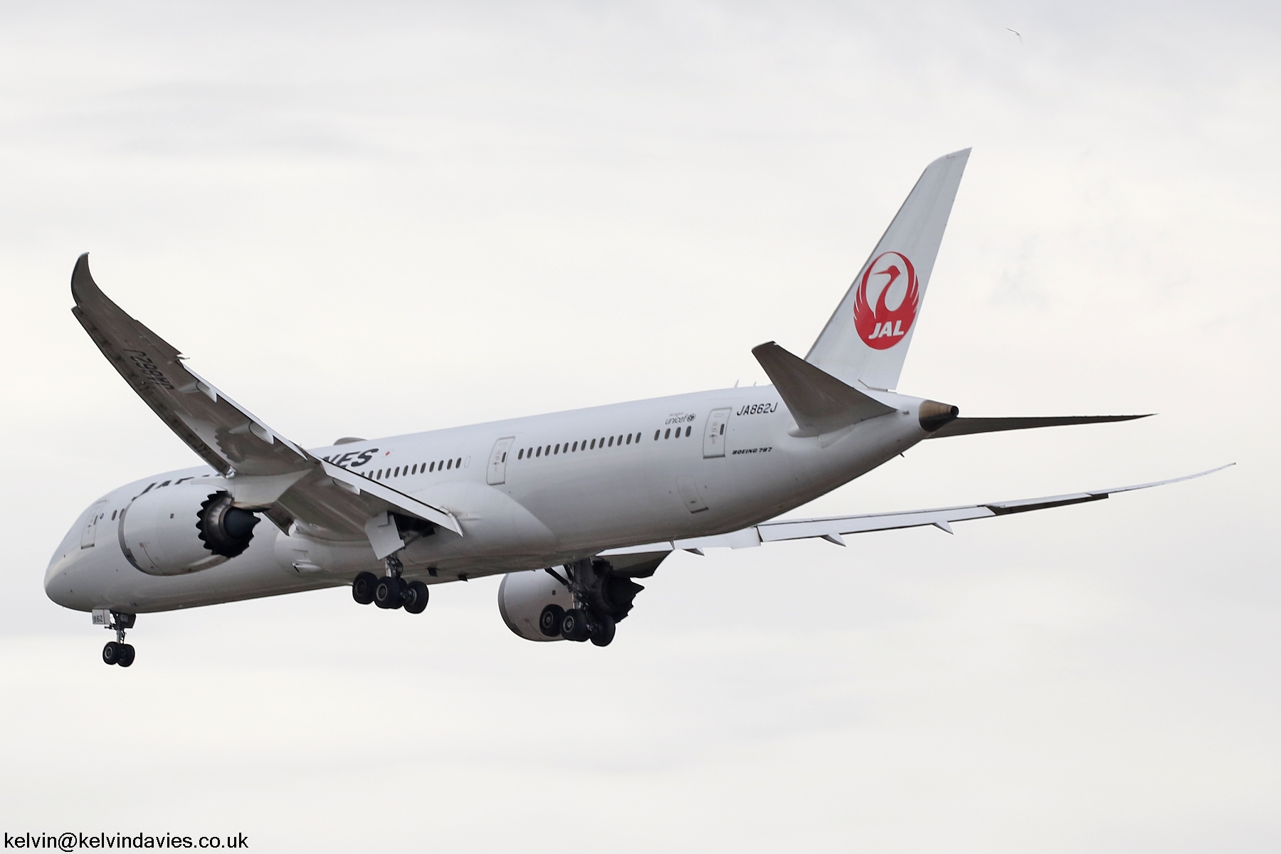 Japan Airlines 787 JA862J