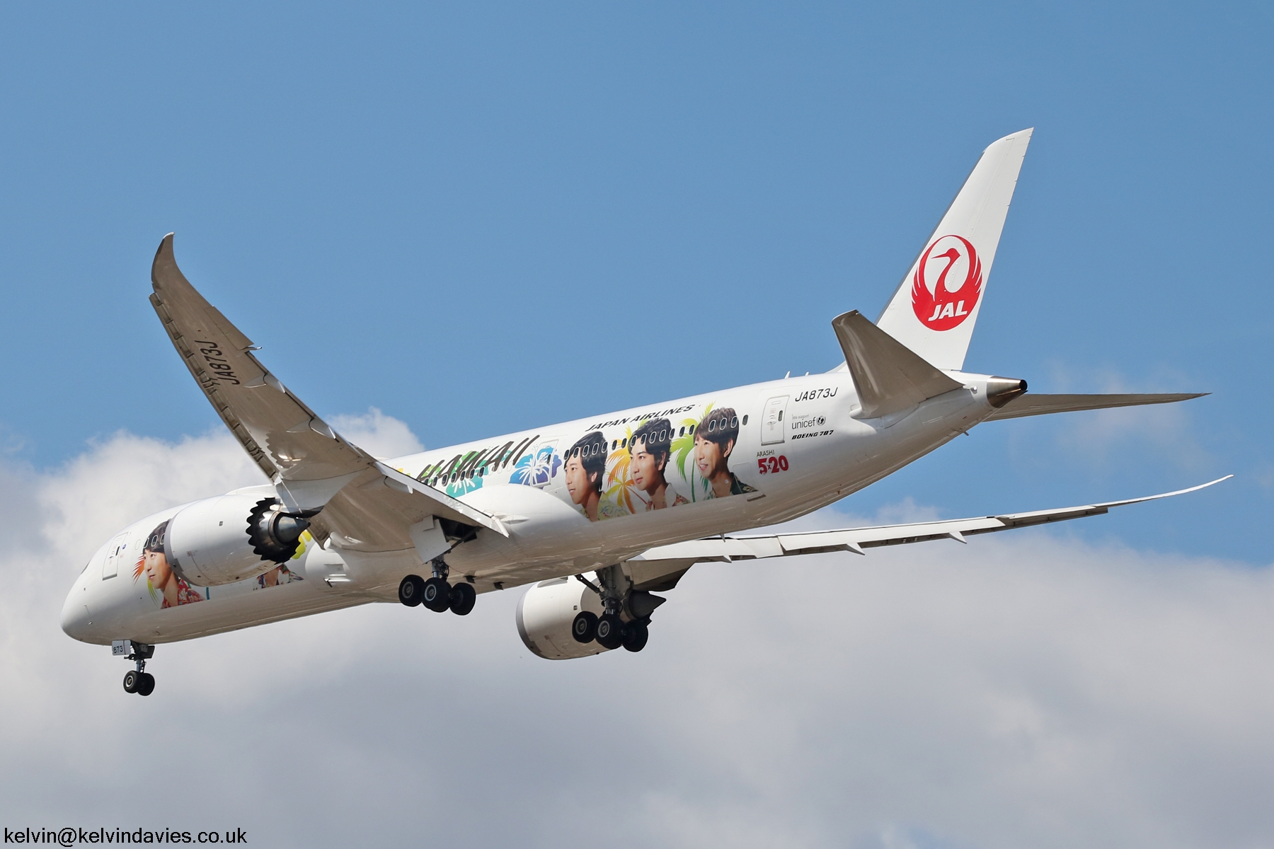 Japan Airlines 787 JA873J