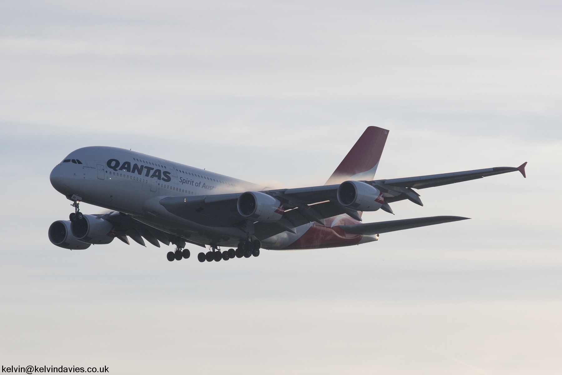 Qantas A380 VH-OQA