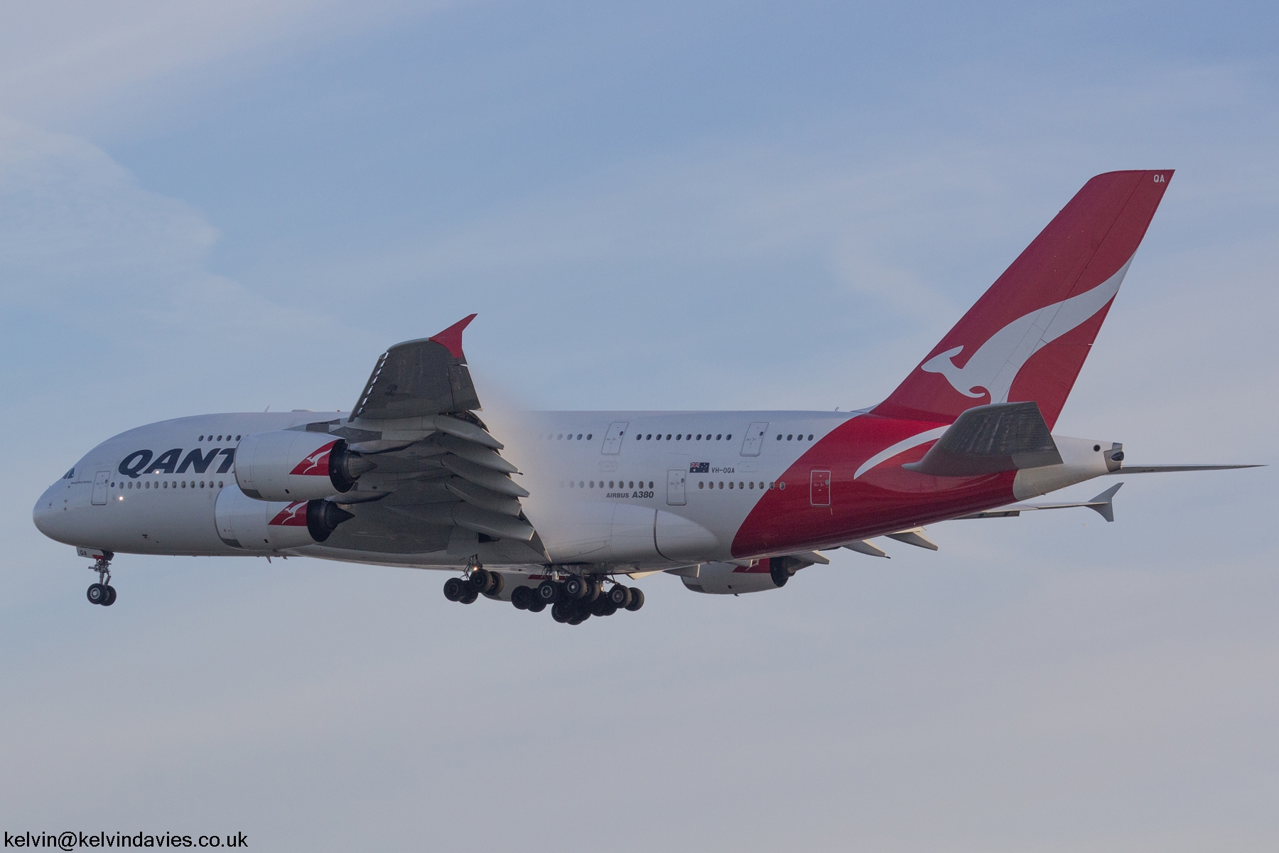 Qantas A380 VH-OQA