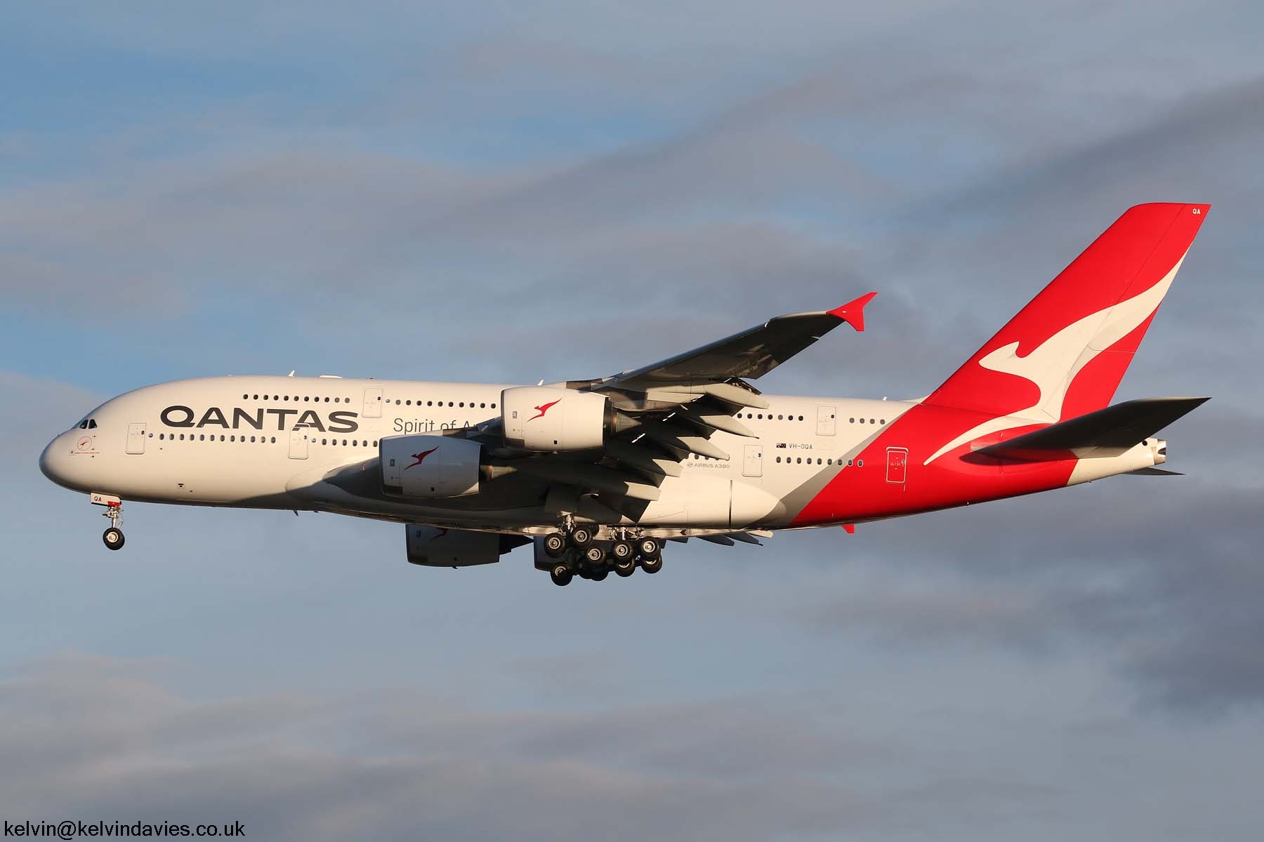 Qantas A380 VH-OQA