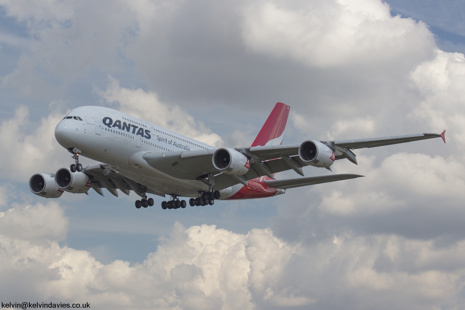Qantas A380 VH-OQB