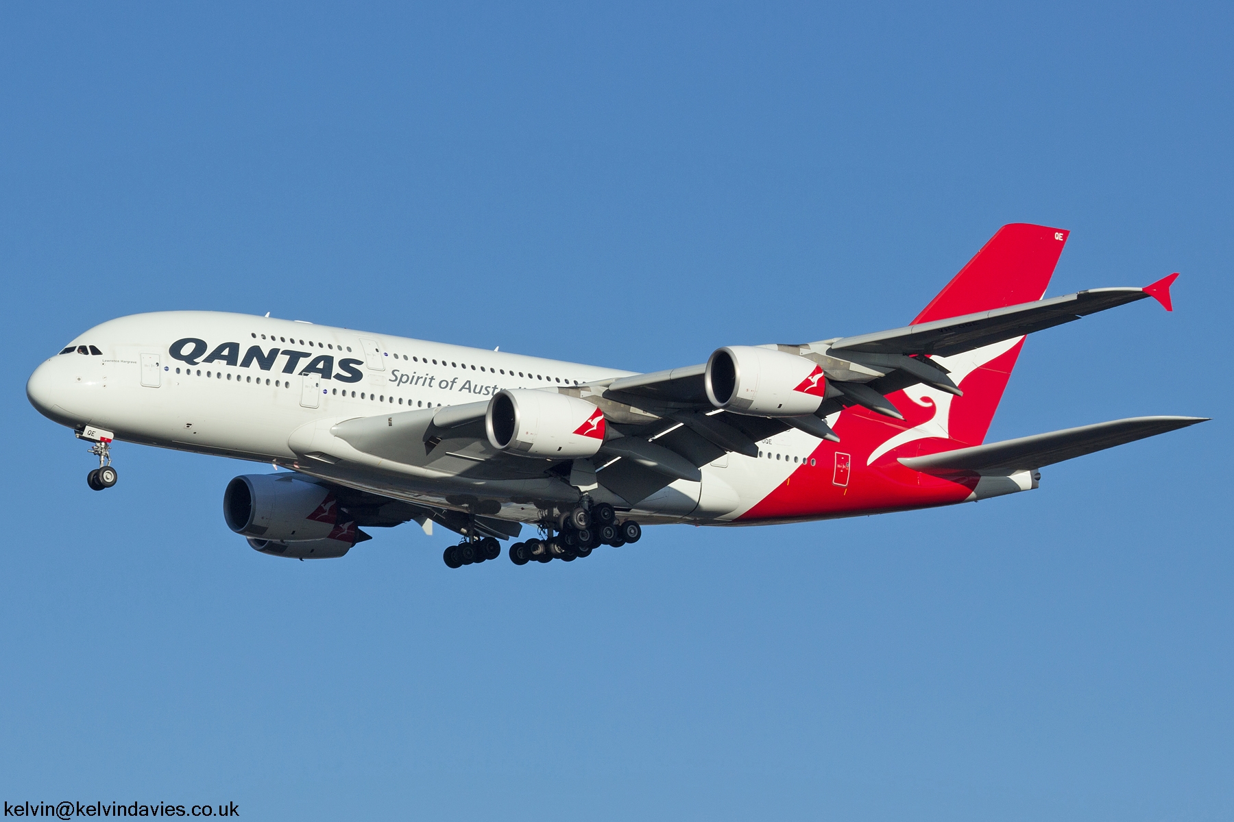 Qantas A380 VH-OQE